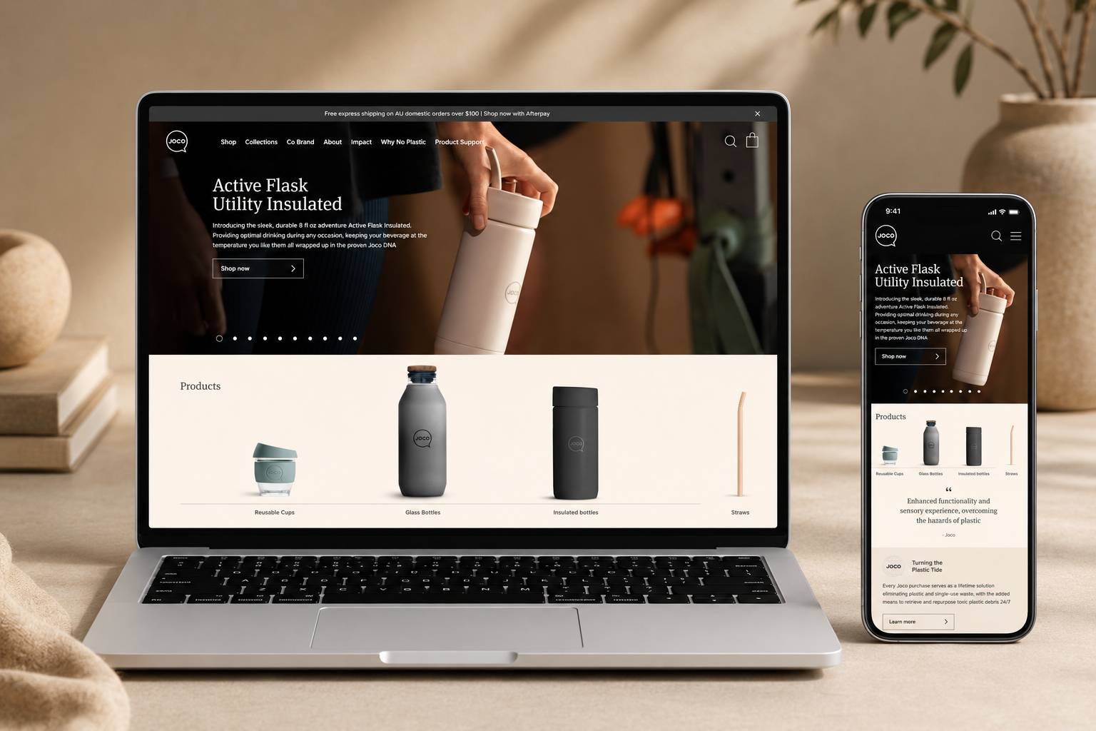 JOCO Cups WooCommerce Store