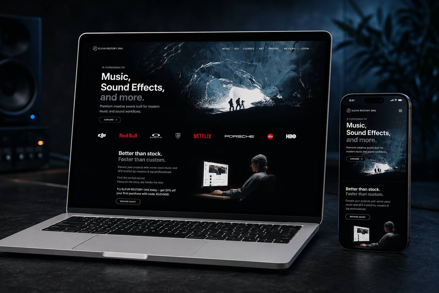 Lens Distortions WooCommerce Store