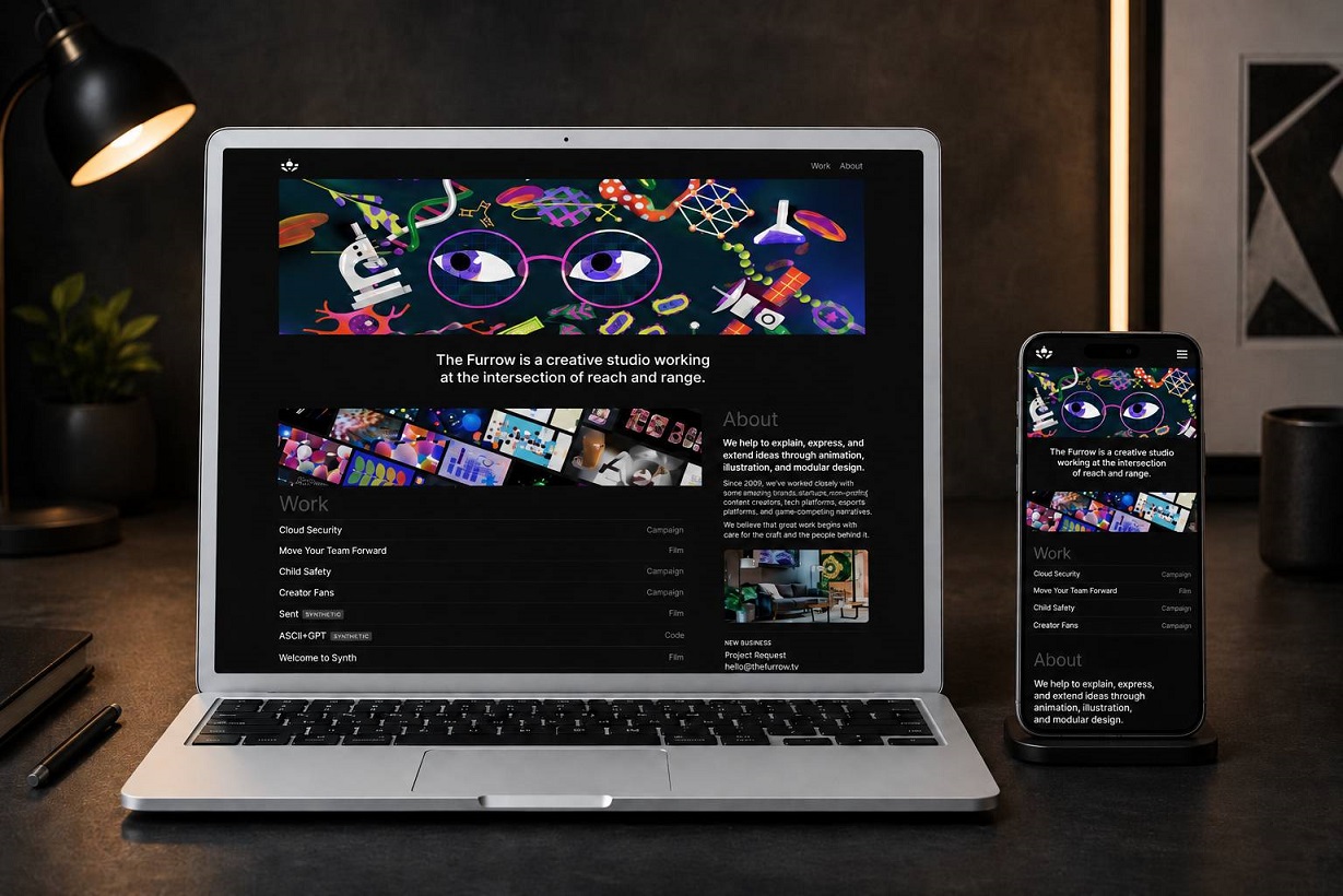 The Furrow Webflow Website